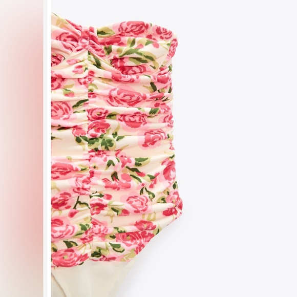 NWT: ZARA 🌹Floral Bodysuit🌹 - Picture 6 of 15